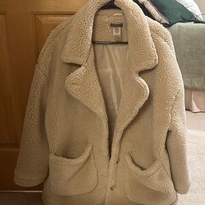 Cozy Cream Sherpa Jacket